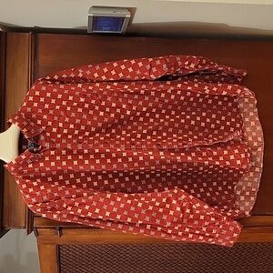 Ralph Lauren Chaps | Vintage 100% cotton Long Sleeve Button Down Shirt - size XL